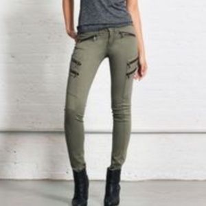 Blank NYC Utility/Moto Zipper Pants- size 24 (NWOT)